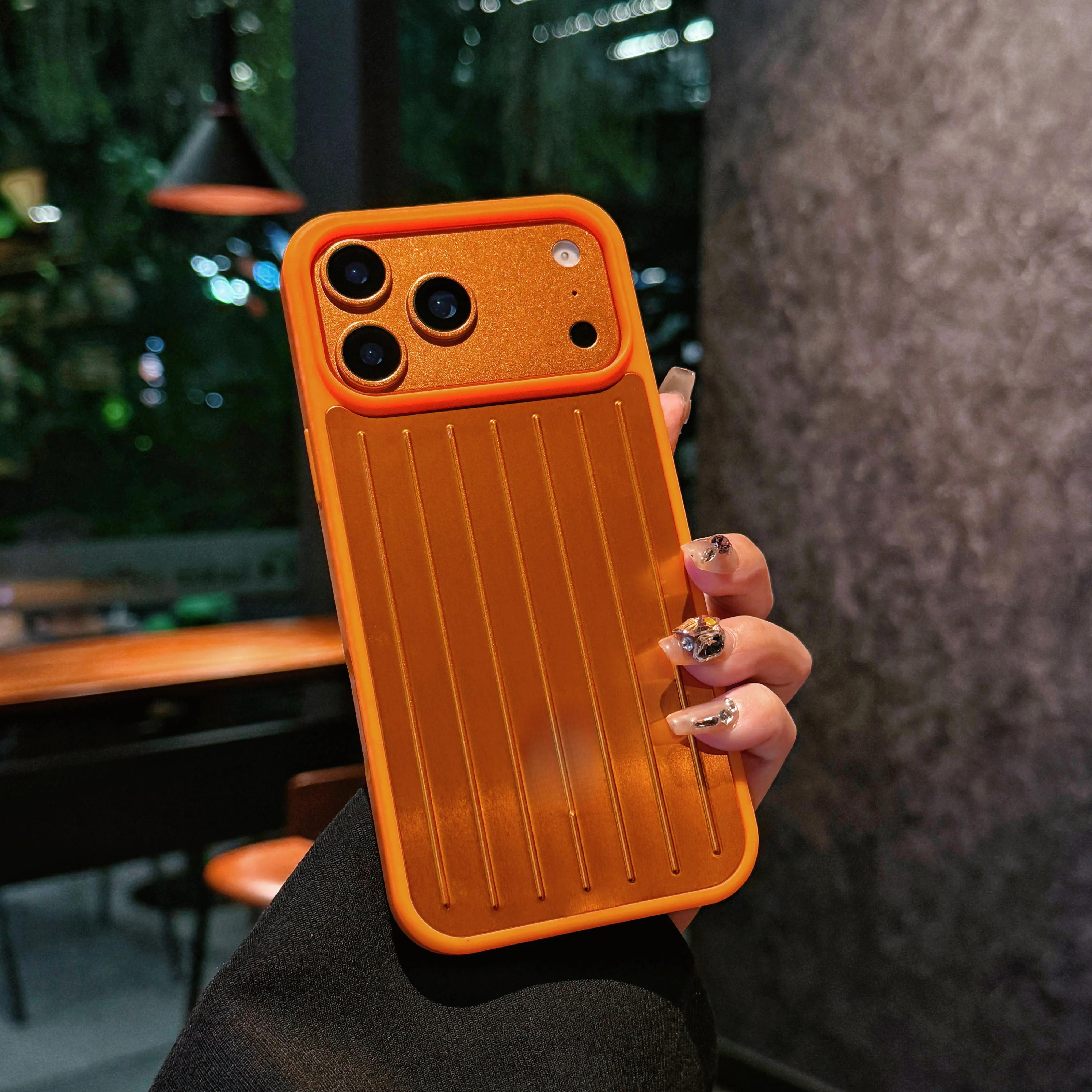 Високоякісний 3D чохол-валіза Rimowa для телефону iPhone17Pro Max/17Pro/16Pro Max/16 Pro 15 14 Захисна кришка з упаковкою у подарунковій коробці iPhone 16 помаранчевий
Високоякісний 3D чохол-валіза Rimowa для телефону iPhone17Pro Max/17Pro/16Pro Max/16 Pro 15 14 Захисна кришка з упаковкою у подарунковій коробці iPhone 16 помаранчевий