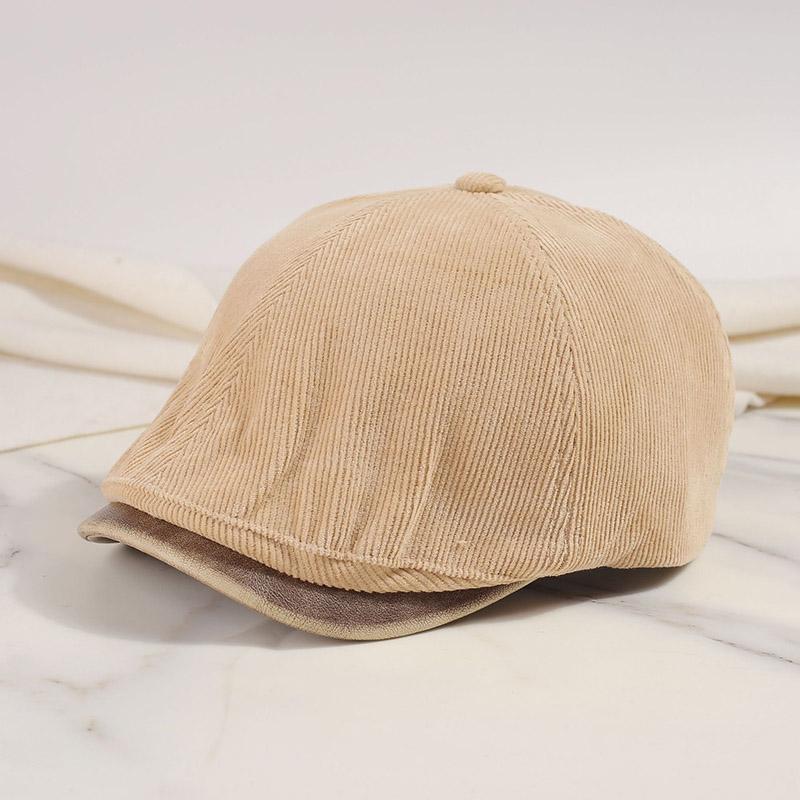 Retro Streetwear Beret Hats for Women Man Autumn Winter Corduroy Fleece Solid Color Forward Hats Fashion Adjustable Painter Caps 56-58cm бежевый
Retro Streetwear Beret Hats for Women Man Autumn Winter Corduroy Fleece Solid Color Forward Hats Fashion Adjustable Painter Caps 56-58cm бежевый