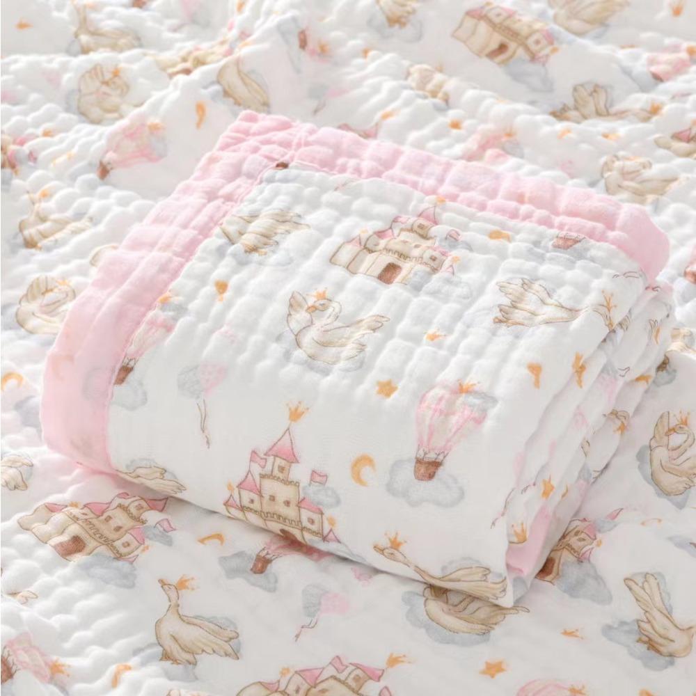 Baby Pure Cotton Class A Soft and Breathable Six-layer Integrated Children s Bath Towel Kindergarten Small Quilt 110*110cm
Baby Pure Cotton Class A Soft and Breathable Six-layer Integrated Children s Bath Towel Kindergarten Small Quilt 110*110cm