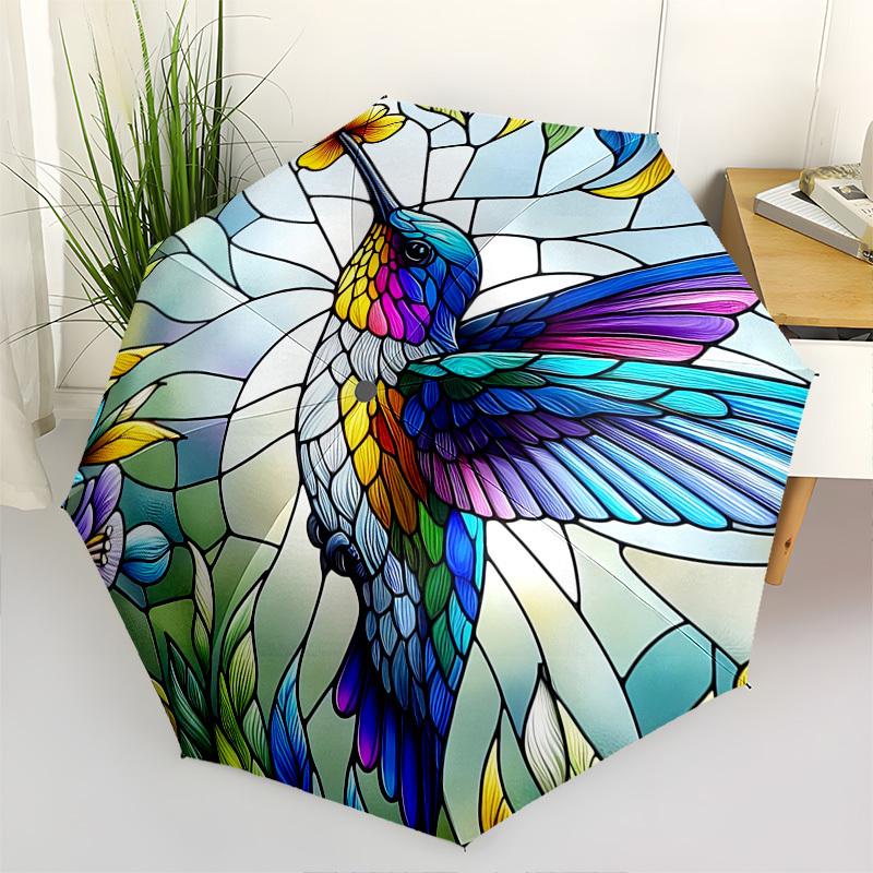 Hummingbird Color RetroThemed Automatic Opening and Closing Umbrella 8 Ribs, Suitable for Leisure and Going Out, Outdoor Accessory, Gothic
Hummingbird Color RetroThemed Automatic Opening and Closing Umbrella 8 Ribs, Suitable for Leisure and Going Out, Outdoor Accessory, Gothic
