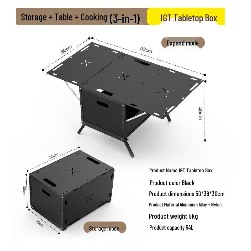 Aluminum Alloy Extendable Outdoor Storage and Table for Car Trunks
Aluminum Alloy Extendable Outdoor Storage and Table for Car Trunks