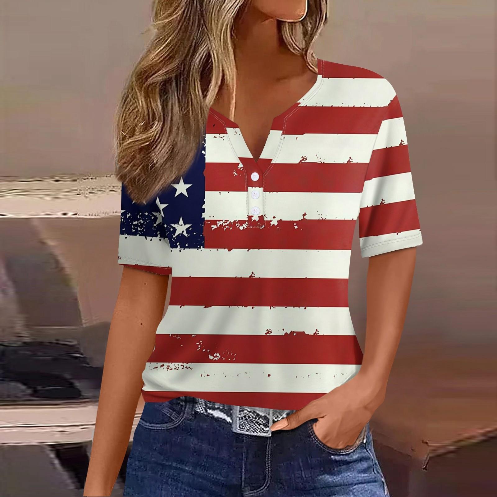 Жен. Футболка Футболка День независимости С принтом Пуговицы С короткими рукавами Повседневные Выходные Мода Классический Классический V-образный вырез Обычный Топ S синий
Жен. Футболка Футболка День независимости С принтом Пуговицы С короткими рукавами Повседневные Выходные Мода Классический Классический V-образный вырез Обычный Топ S синий