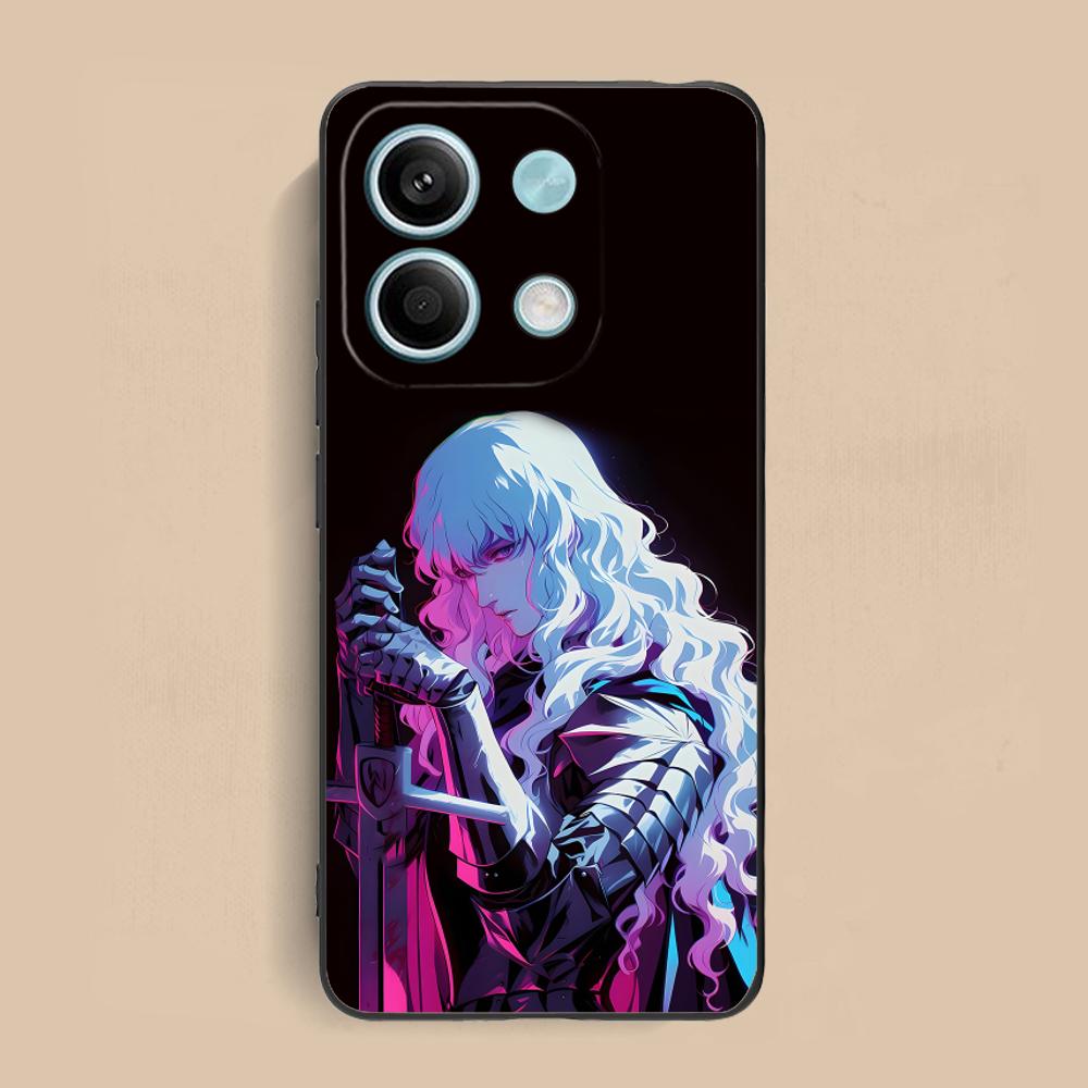 Чехол для телефона с аниме Гриффитом для Xiaomi Redmi Note 14 13 12 11 S Pro Plus 4G 5G, мягкий ТПУ, противоударный чехол Redmi Note 11S 4G
Чехол для телефона с аниме Гриффитом для Xiaomi Redmi Note 14 13 12 11 S Pro Plus 4G 5G, мягкий ТПУ, противоударный чехол Redmi Note 11S 4G