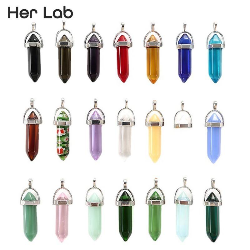 Her Lab 21 шт.. Натуральный камень, хрустальная колонна, подвески, ожерелья для изготовления ювелирных изделий
Her Lab 21 шт.. Натуральный камень, хрустальная колонна, подвески, ожерелья для изготовления ювелирных изделий