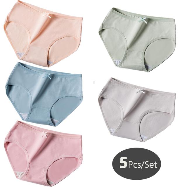 5 шт./компл. женские трусики из чистого хлопка, дышащее нижнее белье, трусы для девочек с милым принтом XXL
5 шт./компл. женские трусики из чистого хлопка, дышащее нижнее белье, трусы для девочек с милым принтом XXL