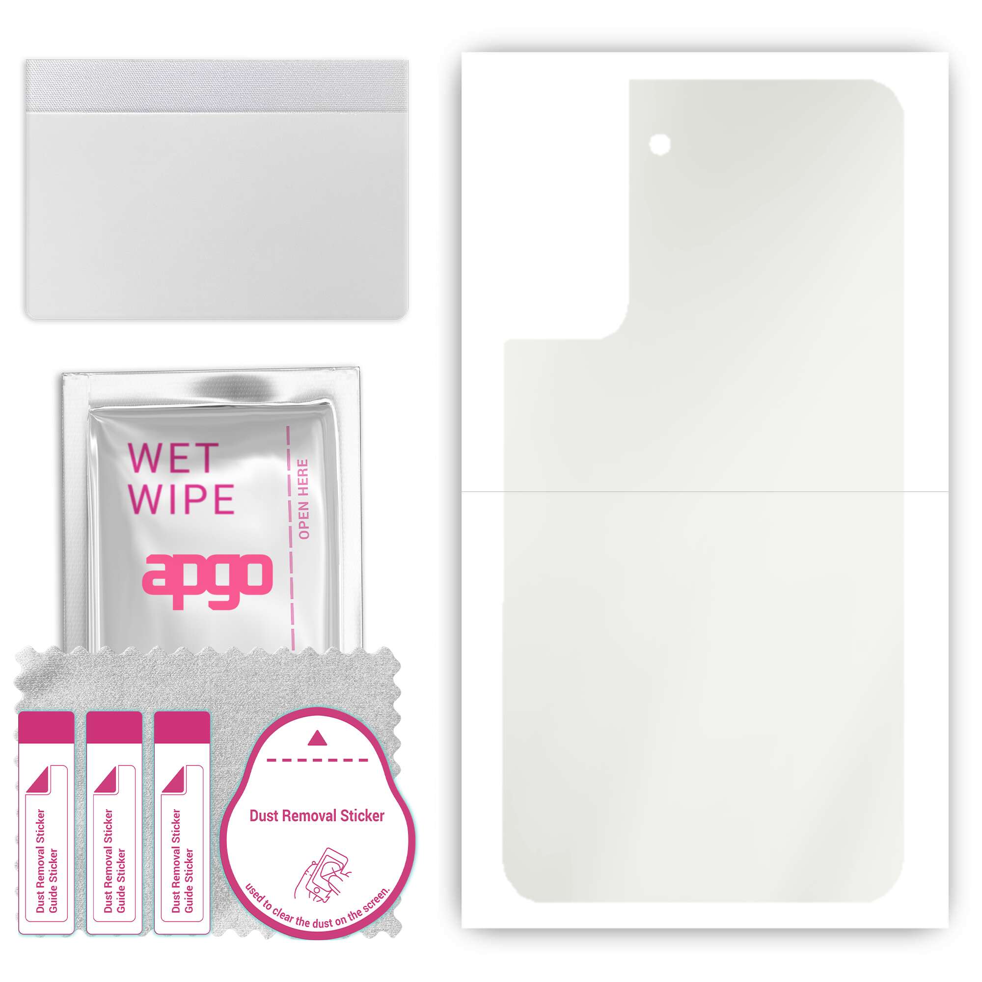 apgo MATTE Protective Skin Sticker for the back compatible with Samsung Galaxy S21 FE 5G, Wrap Film, Hydrogel Film, Flexible, Soft TPU with positionin
apgo MATTE Protective Skin Sticker for the back compatible with Samsung Galaxy S21 FE 5G, Wrap Film, Hydrogel Film, Flexible, Soft TPU with positionin