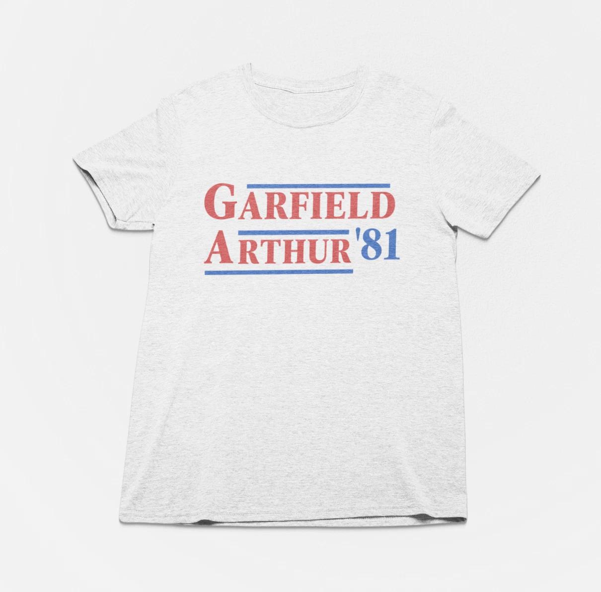 James A. Garfield and Chester A. Arthur (1881) Tshirt 2XL
James A. Garfield and Chester A. Arthur (1881) Tshirt 2XL