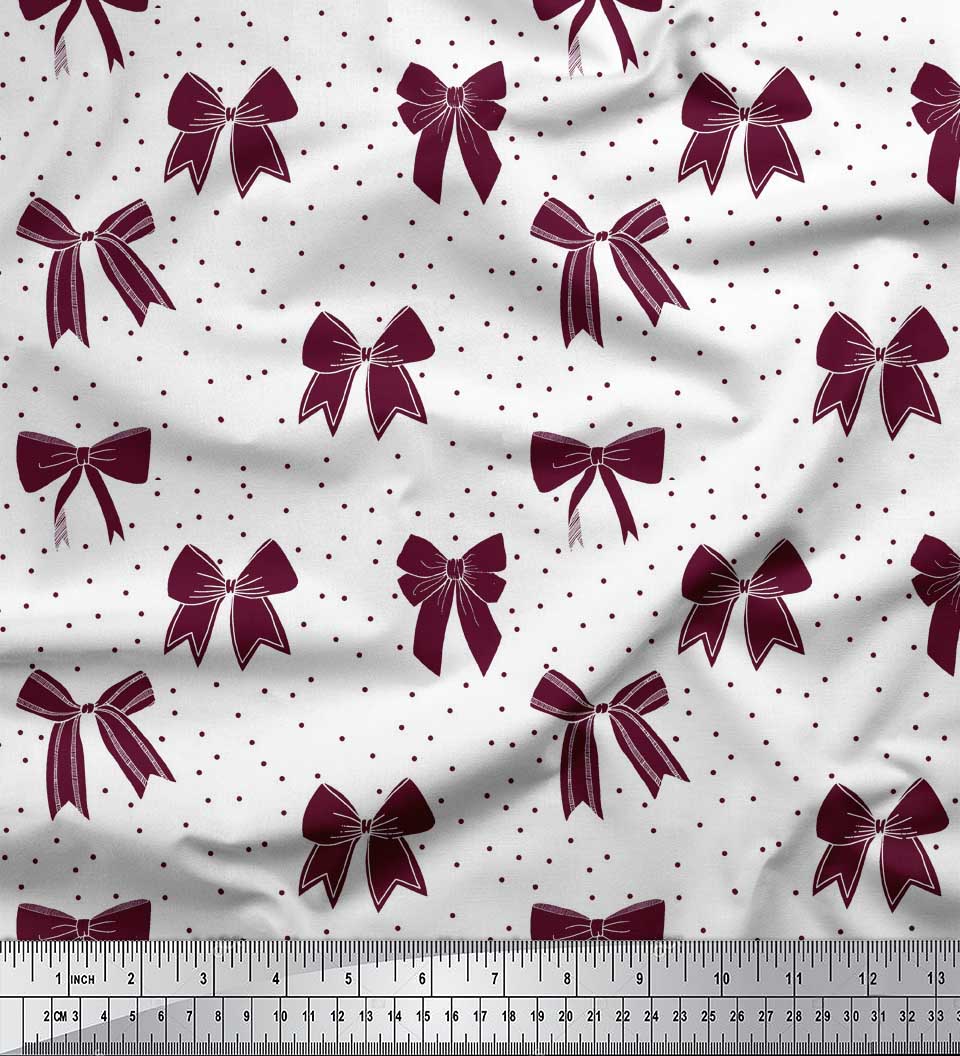 Soimoi Purple Japan Crepe Satin Тканина з бантом і крапками для шиття, метр 42 дюйма 42 Inch Wide - Japan Crepe Satin фіолетовий
Soimoi Purple Japan Crepe Satin Тканина з бантом і крапками для шиття, метр 42 дюйма 42 Inch Wide - Japan Crepe Satin фіолетовий
