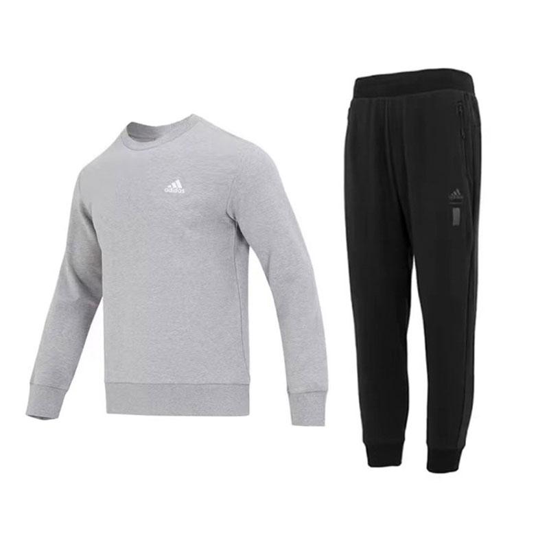 Adidas Solid Color Loose Long Sleeve Top And Cuffed Casual Soft Pants Hoodie Set Men Sets IC9331+IA8187 S 
Adidas Solid Color Loose Long Sleeve Top And Cuffed Casual Soft Pants Hoodie Set Men Sets IC9331+IA8187 S