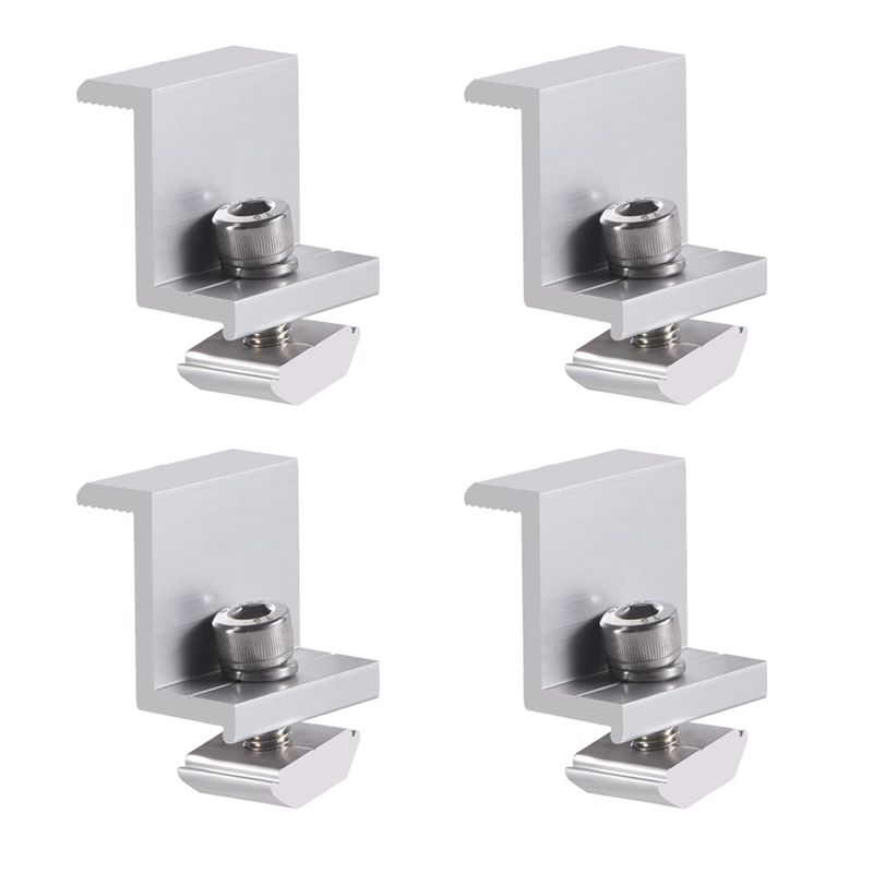 A60Z4 Pieces Solar Module Holder End Clamp Kit Solar Panel Edge Clamp Brackets Adjustable Solar Panel ,30Mmmay
A60Z4 Pieces Solar Module Holder End Clamp Kit Solar Panel Edge Clamp Brackets Adjustable Solar Panel ,30Mmmay