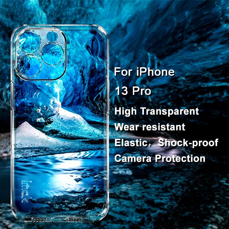 IMAK UX-5 Series Soft TPU Cover for iPhone 13 Pro 6.1 inch,Anti-Scratch Transparent Protective Phone Case A
IMAK UX-5 Series Soft TPU Cover for iPhone 13 Pro 6.1 inch,Anti-Scratch Transparent Protective Phone Case A