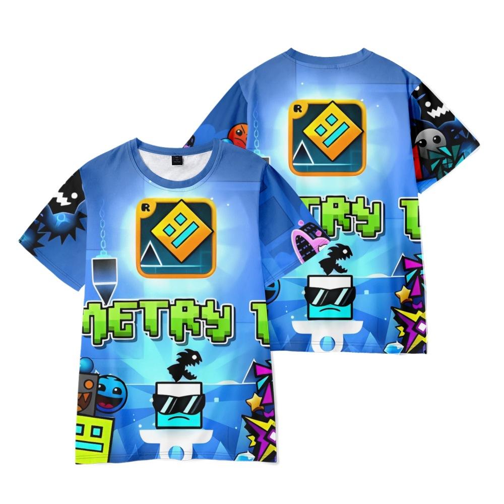 Geometry Dash T-shirt Men Women Fashion Cartoon Graphic Printed Trend Street Crewneck T Shirt Oversized Tshirt XXS
Geometry Dash T-shirt Men Women Fashion Cartoon Graphic Printed Trend Street Crewneck T Shirt Oversized Tshirt XXS