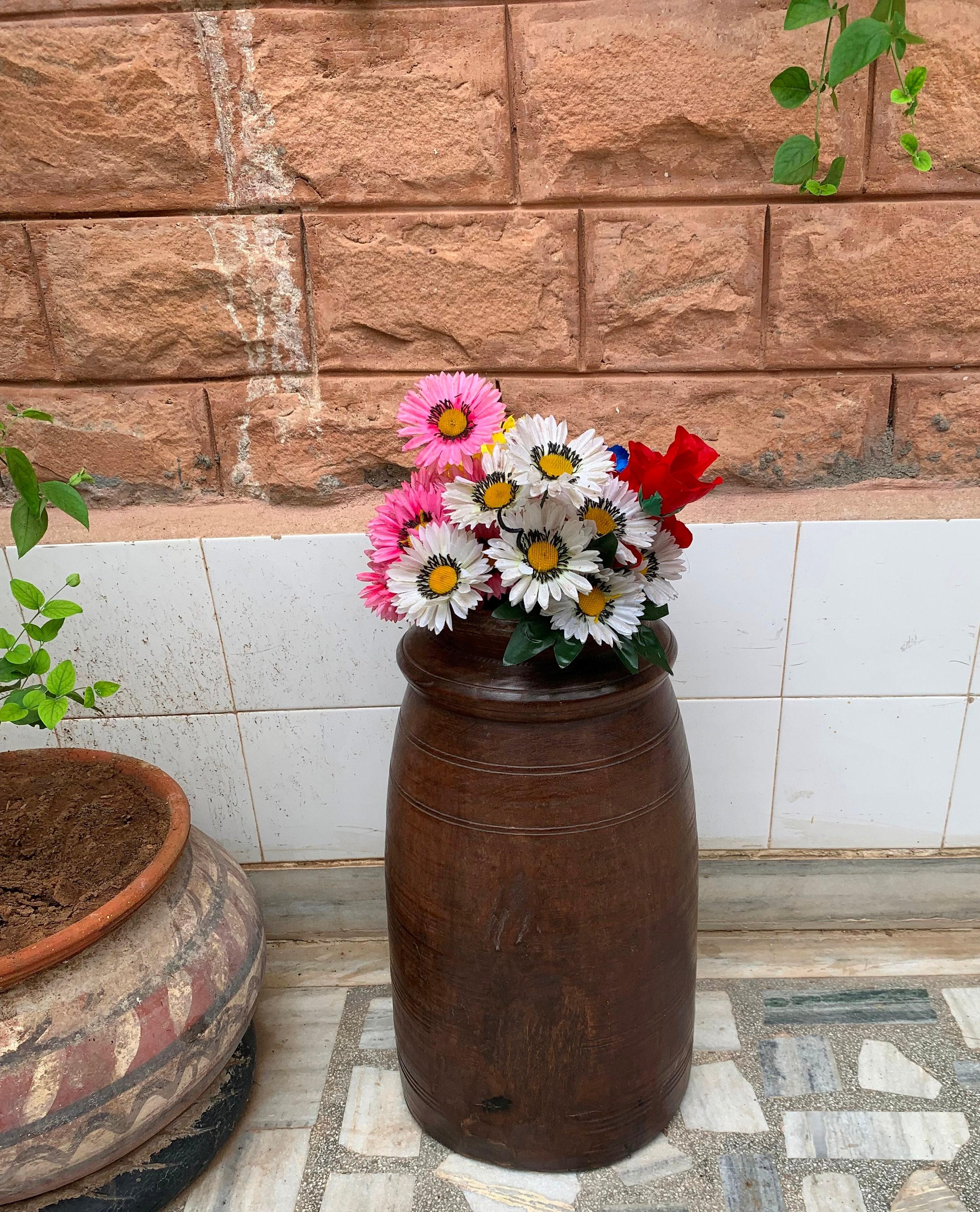 Antique Wooden Planter: Rustic Centerpiece Vase (21.5 ) 16” X 8” X 24” (l x w x h) різнокольоровий
Antique Wooden Planter: Rustic Centerpiece Vase (21.5 ) 16” X 8” X 24” (l x w x h) різнокольоровий