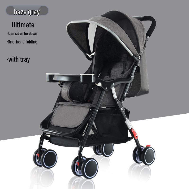 Huaying Lightweight One-Hand Folding Baby Stroller - Sit or Lie Positions, Shockproof Design
Huaying Lightweight One-Hand Folding Baby Stroller - Sit or Lie Positions, Shockproof Design