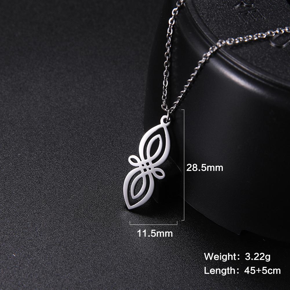 LIKGREAT Celtics Infinity Knot Necklace for Women Men Love Knot Charm Choker Lucky Stainless Steel Jewelry Valentine s Day Gift
LIKGREAT Celtics Infinity Knot Necklace for Women Men Love Knot Charm Choker Lucky Stainless Steel Jewelry Valentine s Day Gift