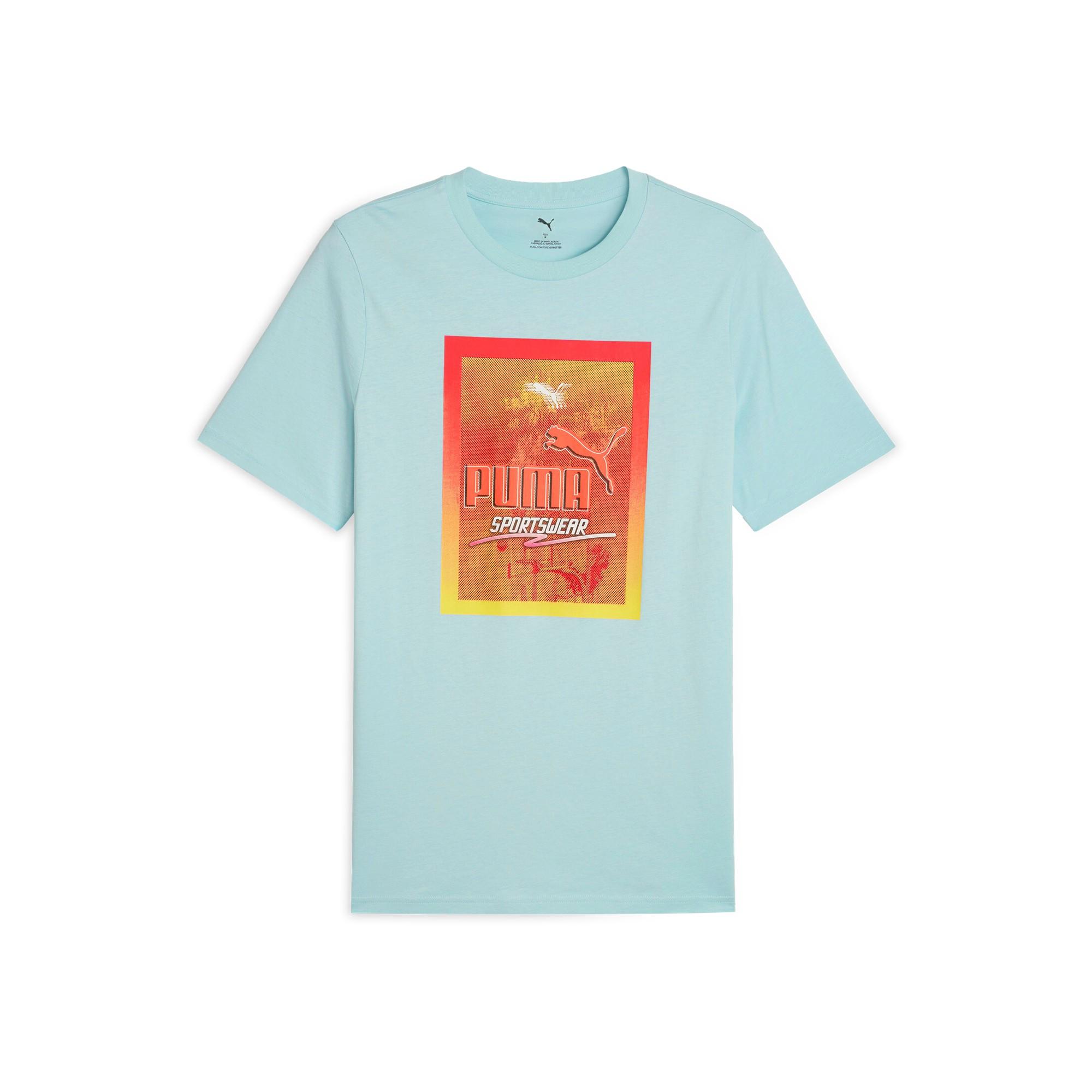 New PUMA Basic GRAPHICS T Shirt Men s Tropical Lake Blue 22 690666-22 XXL (190/108A)
New PUMA Basic GRAPHICS T Shirt Men s Tropical Lake Blue 22 690666-22 XXL (190/108A)