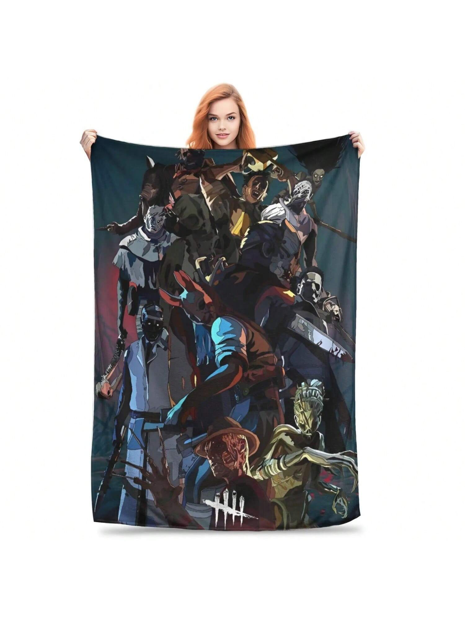 Deads By Daylights Blanket Winter Soft Warm Throw Blanket For Students Outdoor Pattern Bedspread Sofa Bed Cover 75X95CM сірий колір
Deads By Daylights Blanket Winter Soft Warm Throw Blanket For Students Outdoor Pattern Bedspread Sofa Bed Cover 75X95CM сірий колір