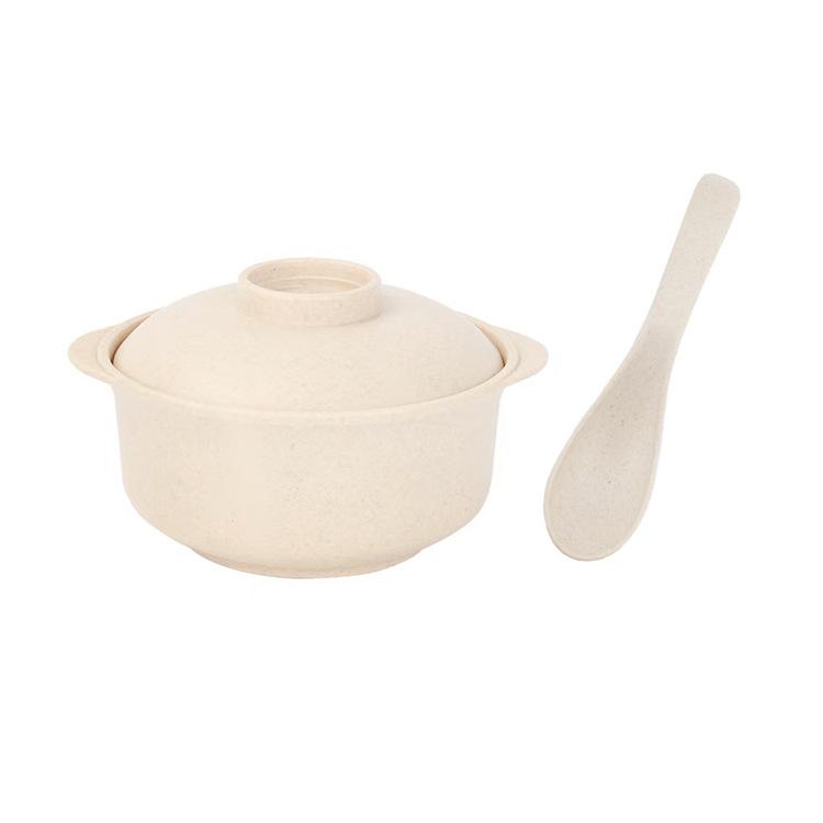 Побутовий посуд зі стійкістю до падінь з кришкою, мискою та ложкою Bowl&lid&spoon бежевий
Побутовий посуд зі стійкістю до падінь з кришкою, мискою та ложкою Bowl&lid&spoon бежевий