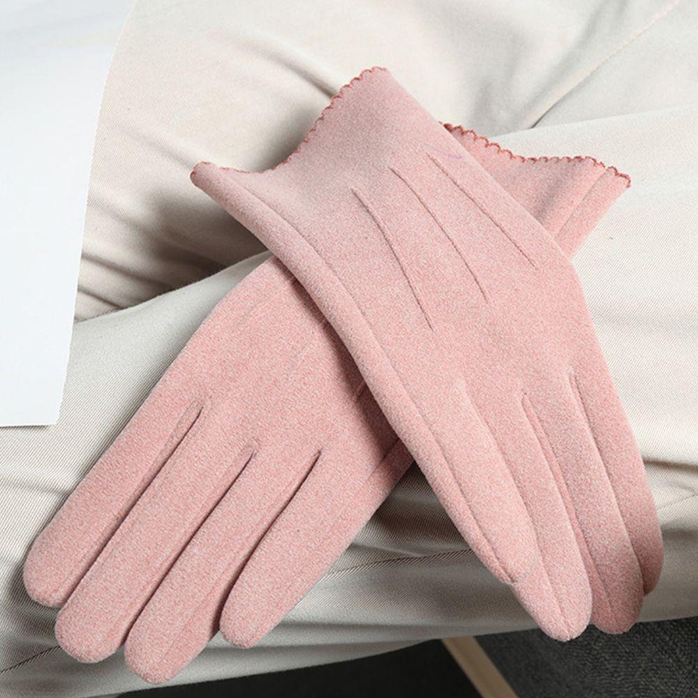 Cold Protection Solid Color Women s Gloves Korean Style Mittens German Fleece Warm Gloves Khaki-A
Cold Protection Solid Color Women s Gloves Korean Style Mittens German Fleece Warm Gloves Khaki-A
