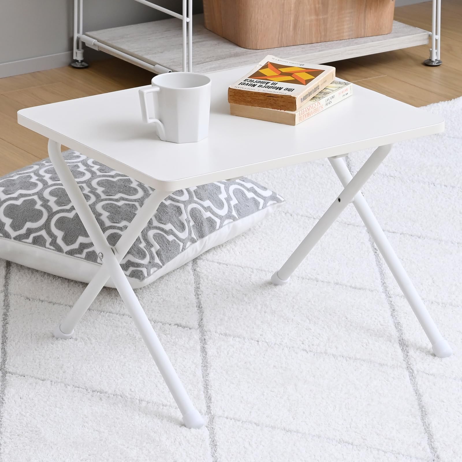 Yamazen Folding Coffee Mini 50cm Wide x 44cm Deep x and Heat Perfect for Single Fully White RYST-5040L (WH/WH2) Table, Table, 35.5cm High, Scratch, белый
Yamazen Folding Coffee Mini 50cm Wide x 44cm Deep x and Heat Perfect for Single Fully White RYST-5040L (WH/WH2) Table, Table, 35.5cm High, Scratch, белый