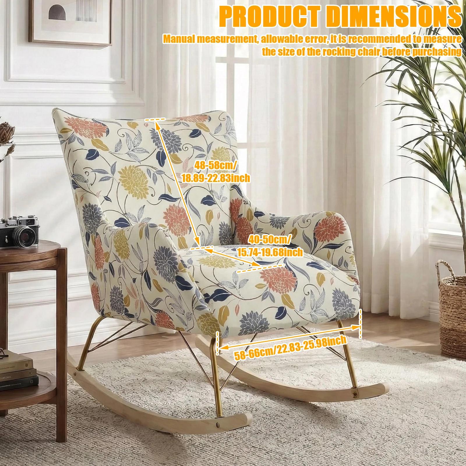 Universal Elastic Rocking Chair Cover Polyester Full Wrap Single Recliner Cover with Foam Strip Furniture Protector Decoration
Universal Elastic Rocking Chair Cover Polyester Full Wrap Single Recliner Cover with Foam Strip Furniture Protector Decoration