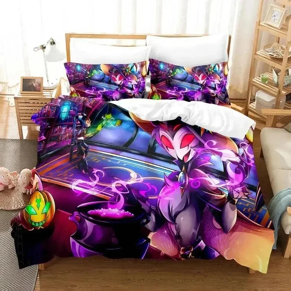 Luxury New 3D Print Anime Hazbin Stolas Hotel Bedding Set Duvet Cover Bed Set Quilt Cover Pillowcase Queen Boys Adult Bedding 70x133cm
Luxury New 3D Print Anime Hazbin Stolas Hotel Bedding Set Duvet Cover Bed Set Quilt Cover Pillowcase Queen Boys Adult Bedding 70x133cm