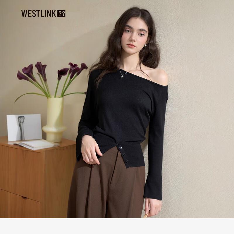 Женский элегантный вязаный свитер с открытыми плечами и разрезом на пуговицах по низу L
Женский элегантный вязаный свитер с открытыми плечами и разрезом на пуговицах по низу L