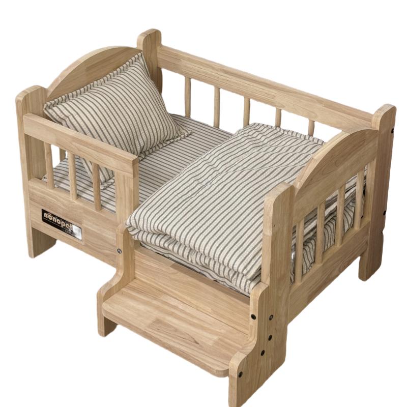 Pet Bed Moisture-proof Solid Wood Fence Cat Dog Nests Canvas Detachable Washpad Household Pet Furniture Supplies Decoration Beds M
Pet Bed Moisture-proof Solid Wood Fence Cat Dog Nests Canvas Detachable Washpad Household Pet Furniture Supplies Decoration Beds M