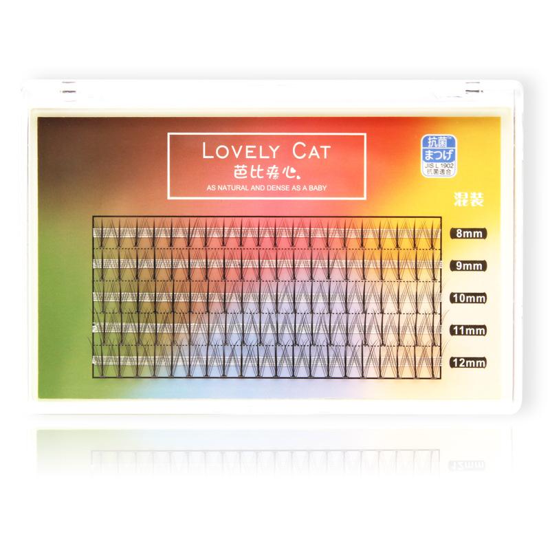 100Pcs/Box 8-12mm Mixed Natural Soft False Eyelash Extension Deluxe Lashes C Flase Eyelashes Fans
100Pcs/Box 8-12mm Mixed Natural Soft False Eyelash Extension Deluxe Lashes C Flase Eyelashes Fans