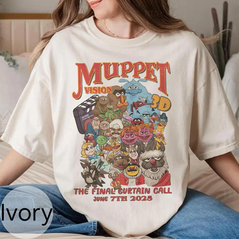 Retro Muppet Show Final Curtain Call 1991 2025 Shirt Muppet Vision Tshirt Walt Shirt Girls Trip Shirt S
Retro Muppet Show Final Curtain Call 1991 2025 Shirt Muppet Vision Tshirt Walt Shirt Girls Trip Shirt S