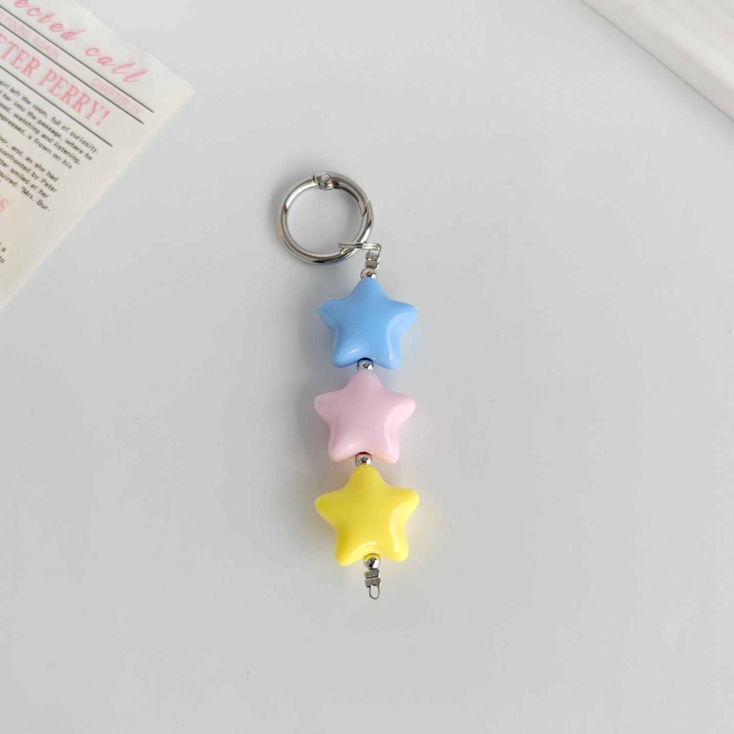 Trendy Handmade Heart Jelly Pentagram Pendant Phone & Keychain Charm
Trendy Handmade Heart Jelly Pentagram Pendant Phone & Keychain Charm