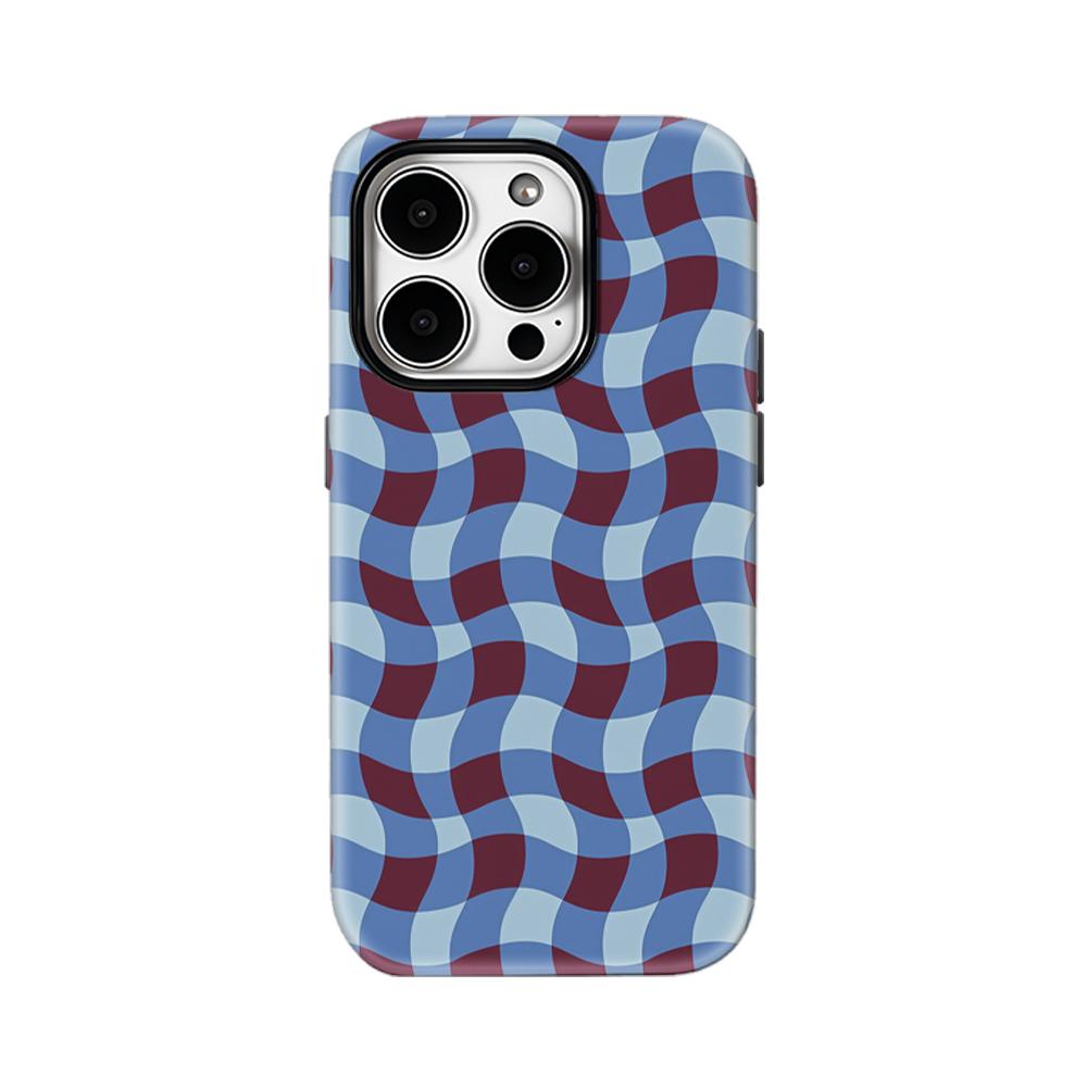 Wavy Gingham Blue & Burgundy Phone Case for IPhone 17AIR 16E 16 15 14 13 12 11 17 Pro Max Plus Double-layer Back Cover IPHONE17PRO
Wavy Gingham Blue & Burgundy Phone Case for IPhone 17AIR 16E 16 15 14 13 12 11 17 Pro Max Plus Double-layer Back Cover IPHONE17PRO