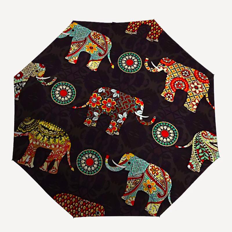 1pc Elephant Mandala Pattern Automatic Open, Sturdy Iron Frame, Compact Folding Design, All-Season Portable Umbrella for Women & Men yy250801062
1pc Elephant Mandala Pattern Automatic Open, Sturdy Iron Frame, Compact Folding Design, All-Season Portable Umbrella for Women & Men yy250801062