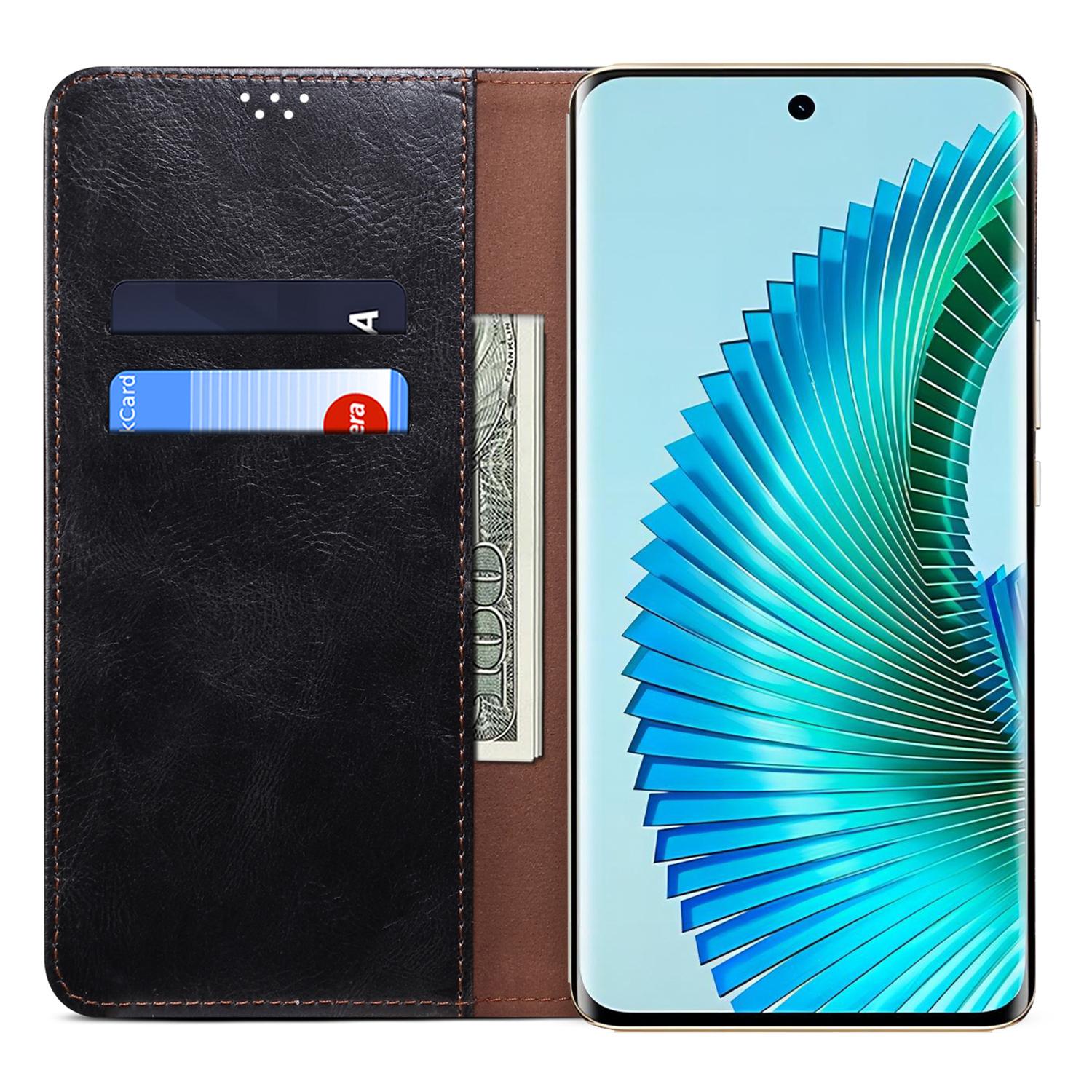For Honor Magic6 Lite 5G/X9b 5G PU Leather Phone Case Flip Wallet Waxy Crazy Horse Texture Black
For Honor Magic6 Lite 5G/X9b 5G PU Leather Phone Case Flip Wallet Waxy Crazy Horse Texture Black