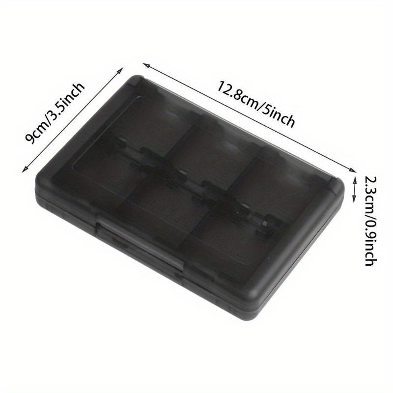 1 шт. Чехол для игровых аксессуаров 28 в 1 Чехол-держатель для игровых карт и карт памяти Коробка для хранения картриджей чёрный
1 шт. Чехол для игровых аксессуаров 28 в 1 Чехол-держатель для игровых карт и карт памяти Коробка для хранения картриджей чёрный