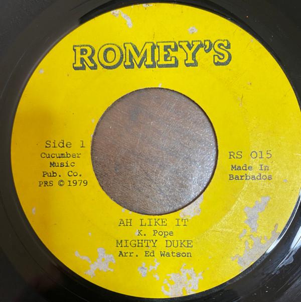 7-дюймовая пластинка MIGHTY DUKE Ah Like It RS015 Romeys 1979 Барбадос Регги Ска Даб Б/у
7-дюймовая пластинка MIGHTY DUKE Ah Like It RS015 Romeys 1979 Барбадос Регги Ска Даб Б/у