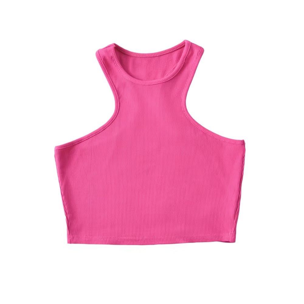 Трендовый рубчатый кроп-топ без рукавов для женщин - Облегающий крой в стиле Y2K Medium
Трендовый рубчатый кроп-топ без рукавов для женщин - Облегающий крой в стиле Y2K Medium