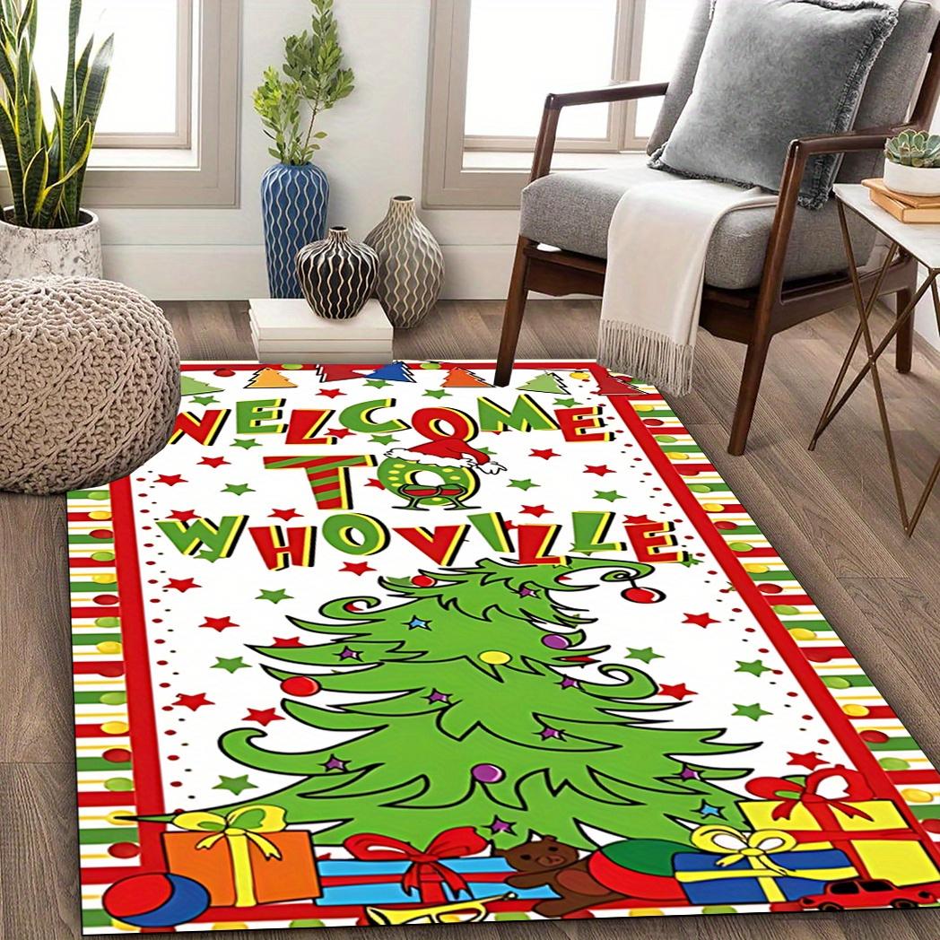 Christmas Holiday Doormat with Non-Slip Backing, Machine Washable Polyester Rug for Living Room, Bedroom & Cafe Decor 50x80cm
Christmas Holiday Doormat with Non-Slip Backing, Machine Washable Polyester Rug for Living Room, Bedroom & Cafe Decor 50x80cm