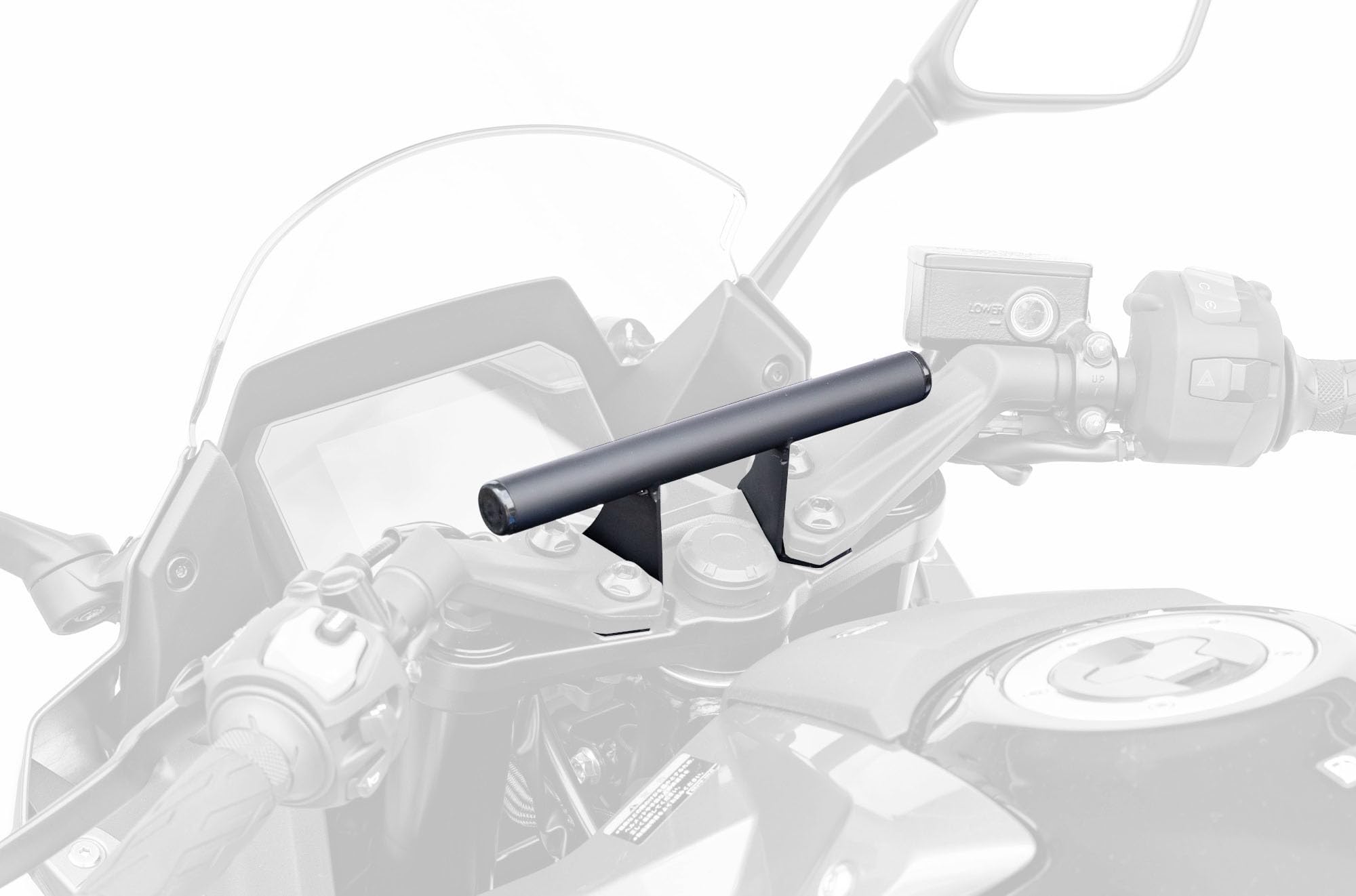 Kijima Motorcycle Mount Bar Black Stay, 22.2mm Diameter, Steel, Finish, GSX-8S/8R ( 23-) 204-0771
Kijima Motorcycle Mount Bar Black Stay, 22.2mm Diameter, Steel, Finish, GSX-8S/8R ( 23-) 204-0771
