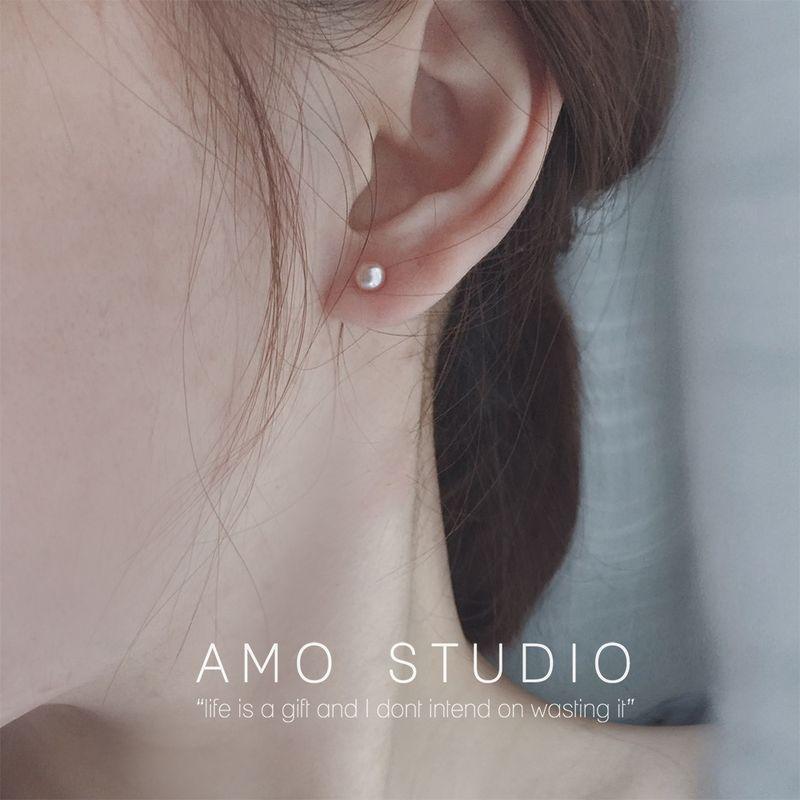 AMO Women s 925 Sterling Silver Small Exquisite Natural Pearl A pair of purple (steamed bread beads 4-5mm)
AMO Women s 925 Sterling Silver Small Exquisite Natural Pearl A pair of purple (steamed bread beads 4-5mm)