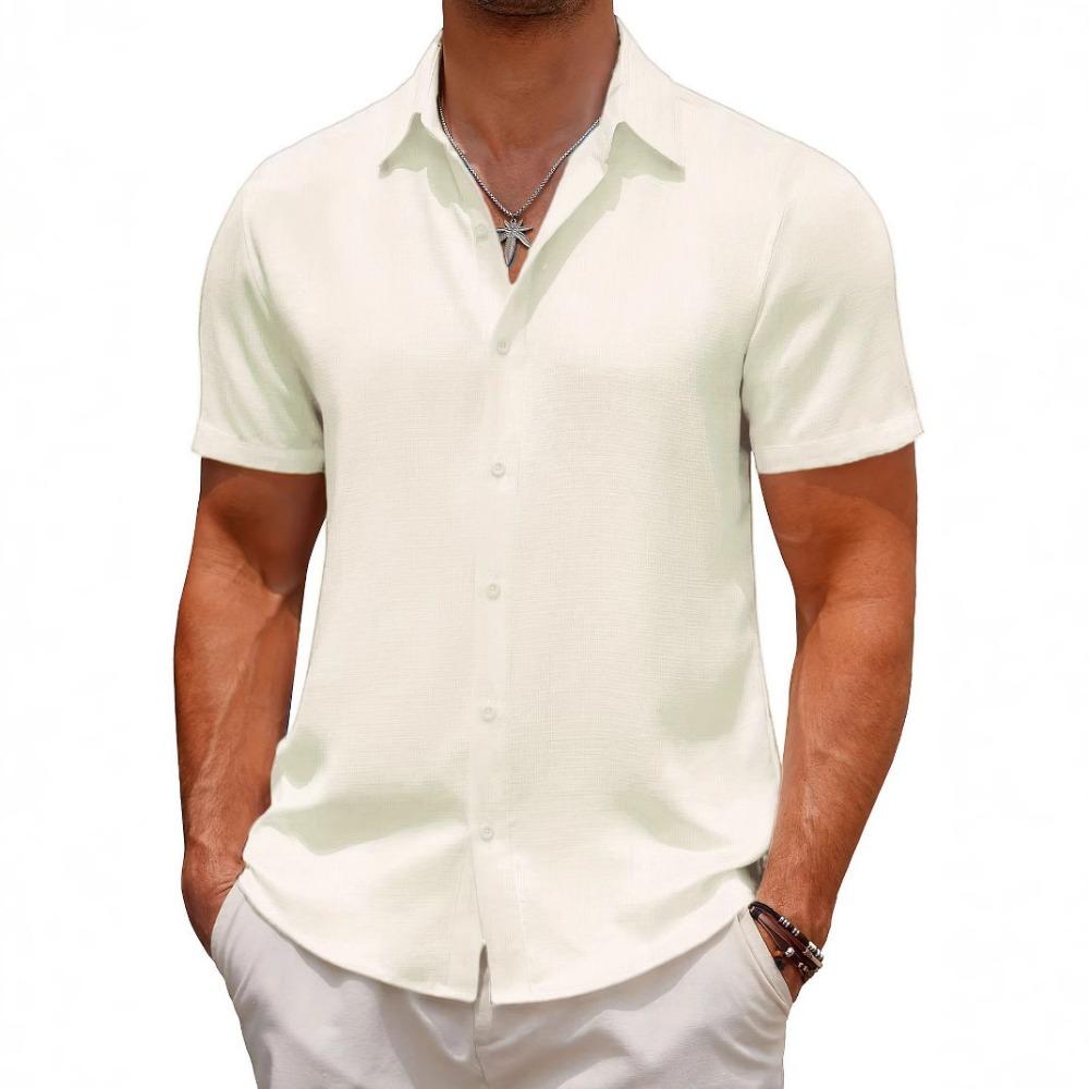 Men s Cotton Linen Shirts Short Sleeve Button Up Shirt Casual Summer Loose Home Style Shirts XXXL світло-синій колір
Men s Cotton Linen Shirts Short Sleeve Button Up Shirt Casual Summer Loose Home Style Shirts XXXL світло-синій колір