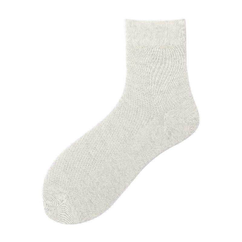Men s Summer Ultra-Thin Pure Cotton Mid-Calf Socks with Mesh Ventilation, Anti-Odor, Sweat Absorption and Cool Comfort Design 1 pair
Men s Summer Ultra-Thin Pure Cotton Mid-Calf Socks with Mesh Ventilation, Anti-Odor, Sweat Absorption and Cool Comfort Design 1 pair