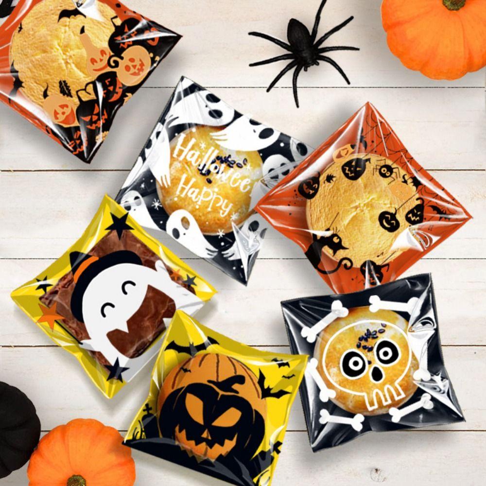 100PCS/Set Transparent Gift Packaging Bags Biscuits Snack Packaging Bags Halloween Party
100PCS/Set Transparent Gift Packaging Bags Biscuits Snack Packaging Bags Halloween Party