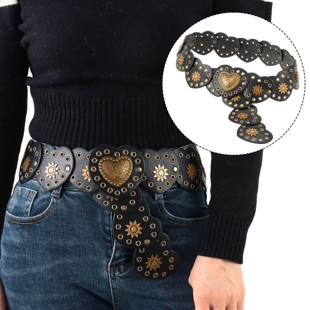 Y2K Hollow Belt Exaggerated Cowboy Wide Disc Belt Y2K Hollow Disc Belt Дисковий ремінь для жінок
Y2K Hollow Belt Exaggerated Cowboy Wide Disc Belt Y2K Hollow Disc Belt Дисковий ремінь для жінок