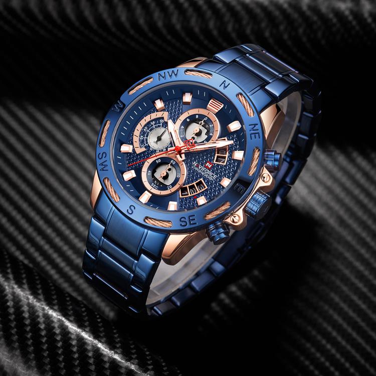 NAVIFORCE Мужские часы Дата Спортивные мужские наручные часы Роскошные военные армейские деловые кварцевые мужские часы из нержавеющей стали
NAVIFORCE Мужские часы Дата Спортивные мужские наручные часы Роскошные военные армейские деловые кварцевые мужские часы из нержавеющей стали