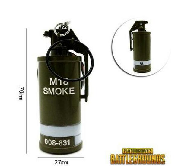 Набор брелоков-гранат PUBG: Металлические аксессуары для дымовых и светошумовых гранат, идеальный подарок для геймера Single OPP Packaging
Набор брелоков-гранат PUBG: Металлические аксессуары для дымовых и светошумовых гранат, идеальный подарок для геймера Single OPP Packaging