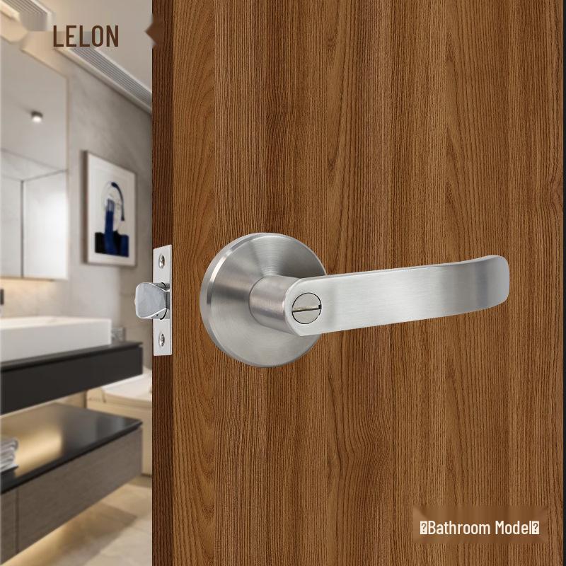 European Style Stainless Steel 304 Three-Bar Lever Privacy Door Lock for Bathroom
European Style Stainless Steel 304 Three-Bar Lever Privacy Door Lock for Bathroom
