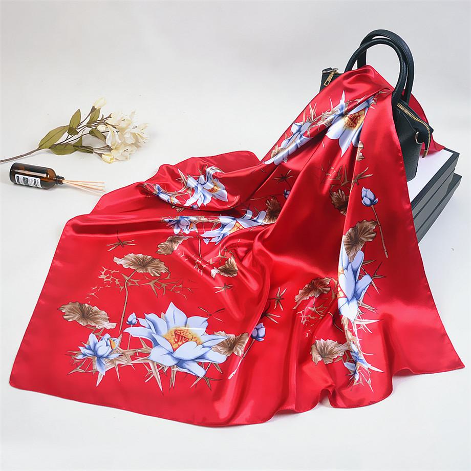 2024 Wintersweet Floral Women Silk Scarf Large Square Scarves Female Bandana Fashion Handkerchief Ladies Hijab Kerchief Scarves синій
2024 Wintersweet Floral Women Silk Scarf Large Square Scarves Female Bandana Fashion Handkerchief Ladies Hijab Kerchief Scarves синій