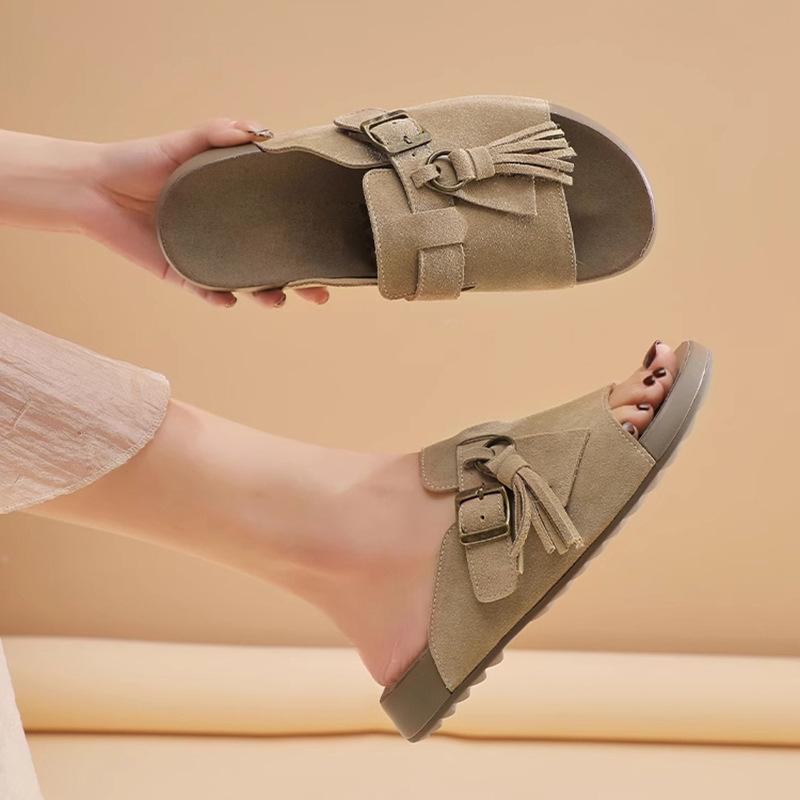 Versatile tassel casual lazy leather shoes spring and summer new summer outer wear sandals one pedal fish mouth women s shoes 39 верблюд
Versatile tassel casual lazy leather shoes spring and summer new summer outer wear sandals one pedal fish mouth women s shoes 39 верблюд