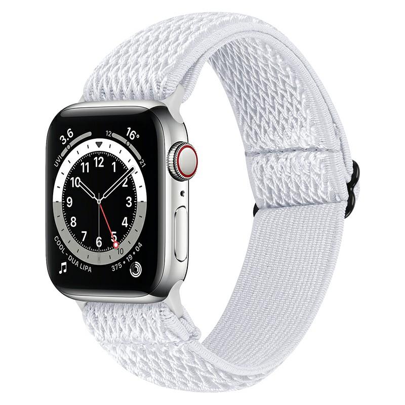 Replacement Braided Nylon Watchband Bracelet Strap Belt for Apple Watch Series 10 42mm/9 8 7 41mm/6 5 4 SE SE (2022) SE (2023) 40mm/3 2 1 38mm White
Replacement Braided Nylon Watchband Bracelet Strap Belt for Apple Watch Series 10 42mm/9 8 7 41mm/6 5 4 SE SE (2022) SE (2023) 40mm/3 2 1 38mm White